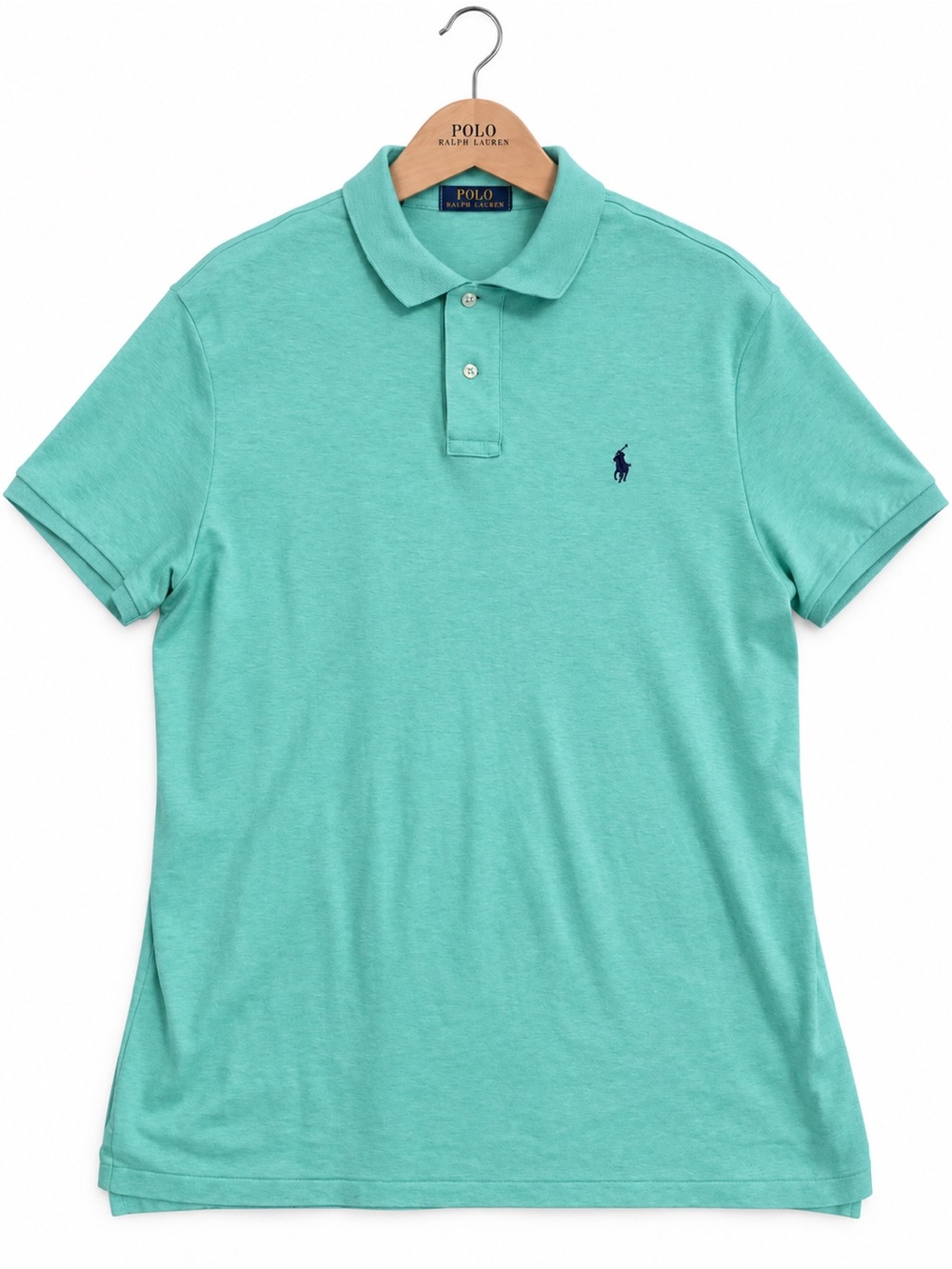 Polo by Ralph Lauren Men’s Seafoam Green Short-Sleeve Polo